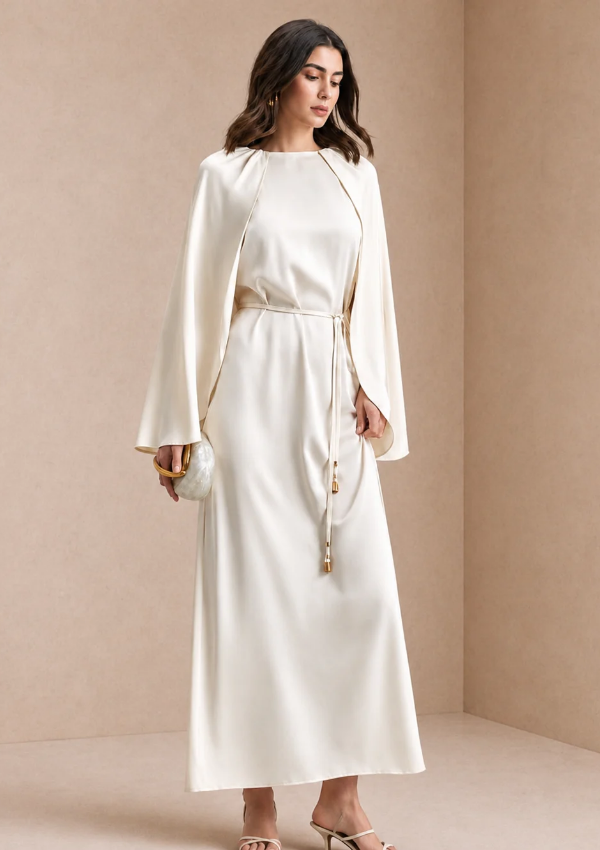 The Noor Cape Dress