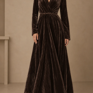 The Amara Velvet Dress
